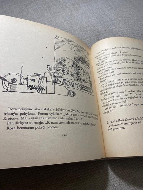 Krásna stará retro kniha lujza a lotka 1973,