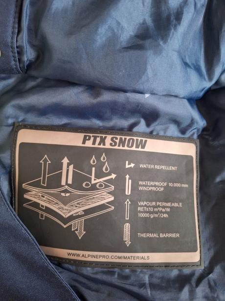 Alpine pro bunda membrána ptx, alpine pro,146