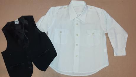 Košeľa s vestičkou velk. 98, 98