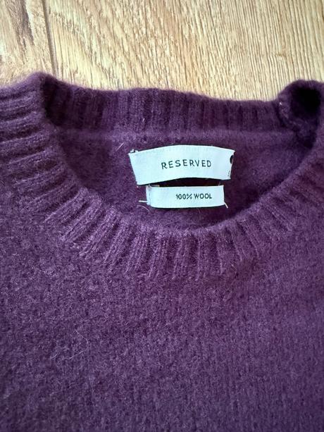 Vlnený svetrík, reserved,xs