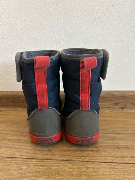 Crocs zimne čižmy 23-24velkost, crocs,23