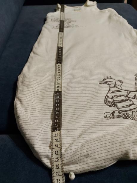 Zimný teplý vatovaný spací vak na spanie 6-12 m,