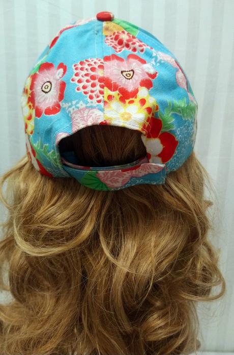 Modrá šiltovka farebne kvetovaná č. 514, biaggini, 