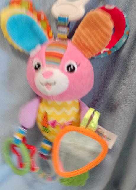 Zavesovací zajačik happy monkey, mix, 30 cm,