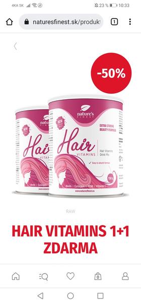 Môžem užívať Nutrisslim Hair Vitamins počas dojčenia?
