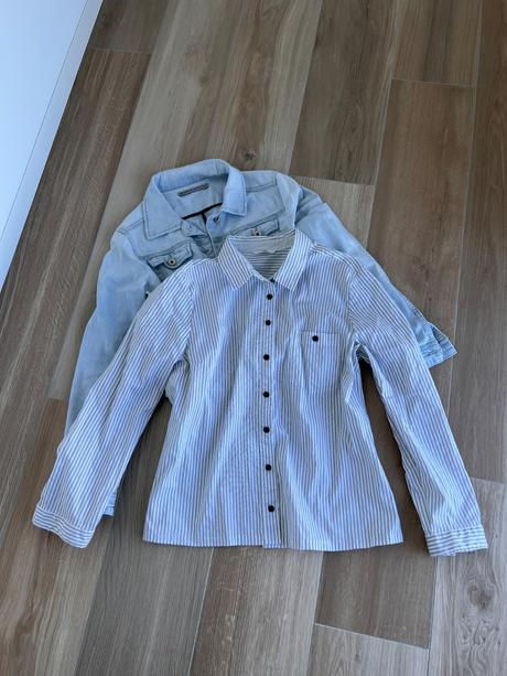 Pásiková košeľa, h&m,l