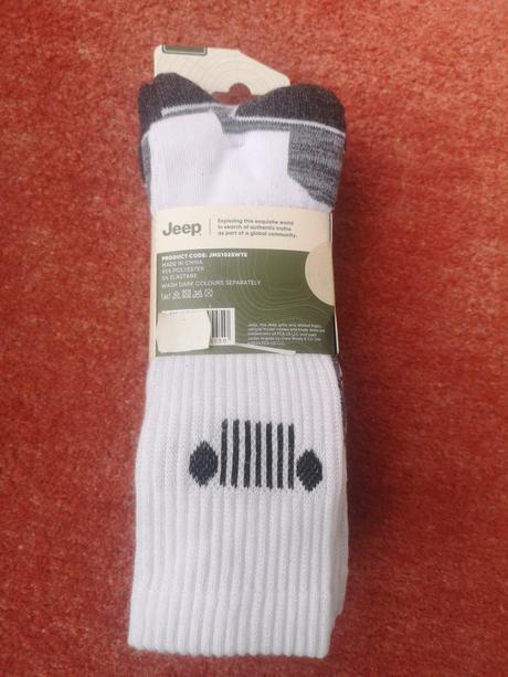 Jeep pánske ponožky 4 páry veľkosť 39-45, 39 / 40 / 42 / 44 / 46