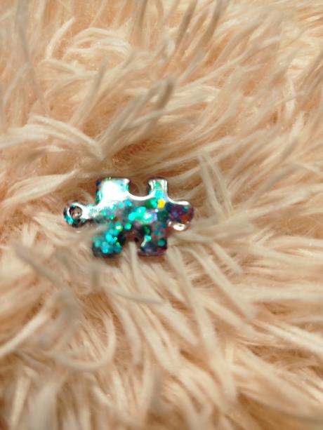 Písmená trblietavé ozdôbky kľúčenky,