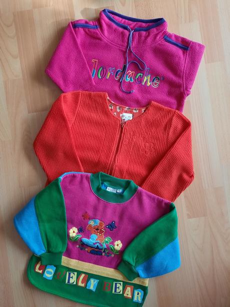 Dievčenské mikiny-2 kusy, 98