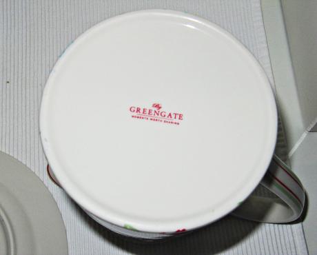 Green gate džbán a tanier - sada, 