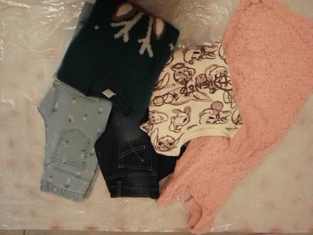 Balíček dievčenského oblečenia, 122–134