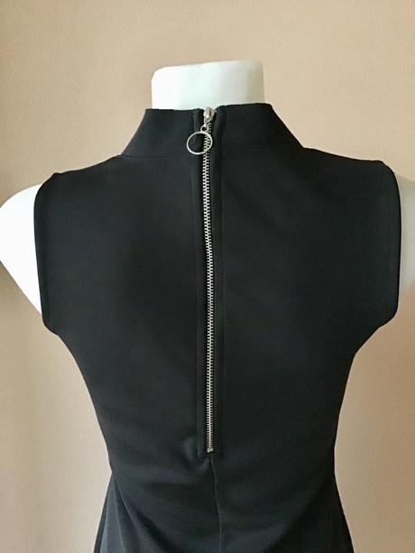 Pružné saty so zipsom na chrbte/28, topshop,s / xs