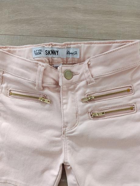 Dievčenské džínsy, denim co,122