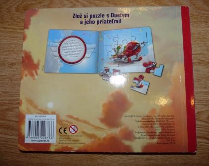 Lietadla, kniha + puzzle, 