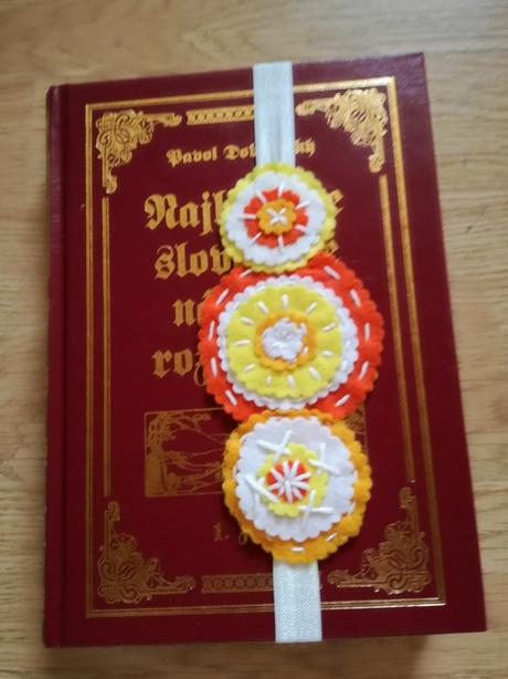 Záložka do knihy s citátom,