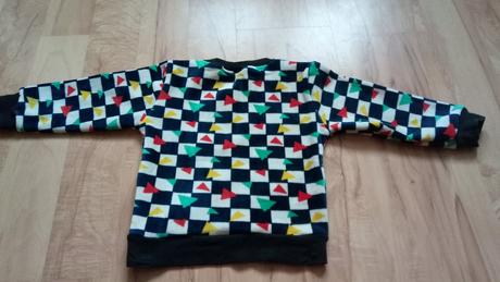 Teplá farebná mikinka 86/92, 92