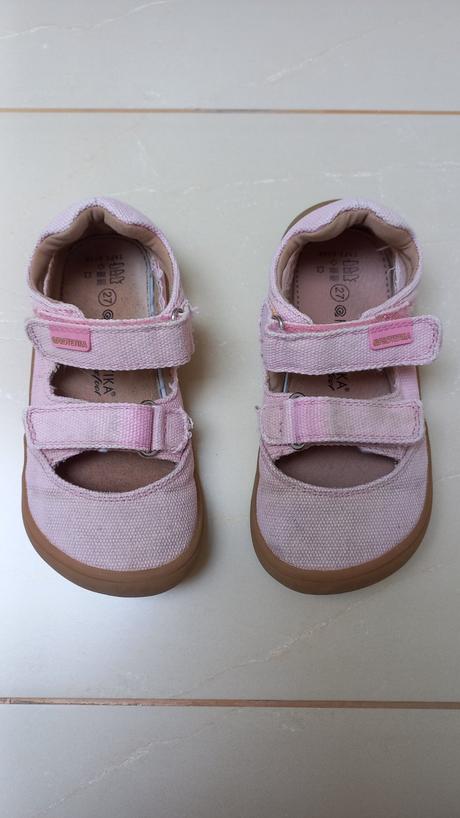 Barefoot protetika sandálky tafi pink 27, protetika,27