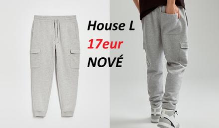 Joggery house, tepláky reserved, hm, zara, house,l