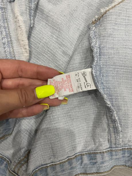 Krátka riflová vesta xs, denim co,xs