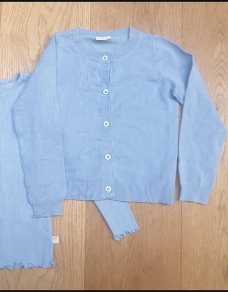 Pompdelux svetlomodrý svetrik, pompdelux,104