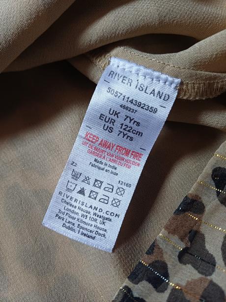 Nadherne leo šaty s volánmi, river island,122