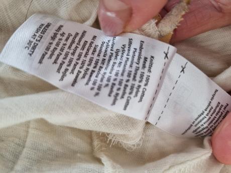 Maslový top s čipkou f&f veľ. 38, f&f,38