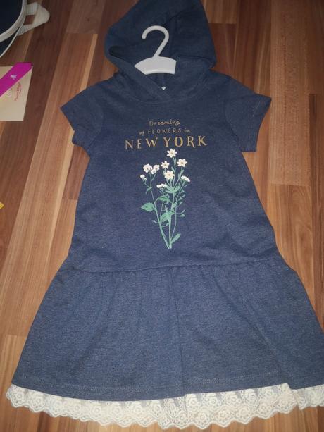 Saty s kapuckou, h&m,104