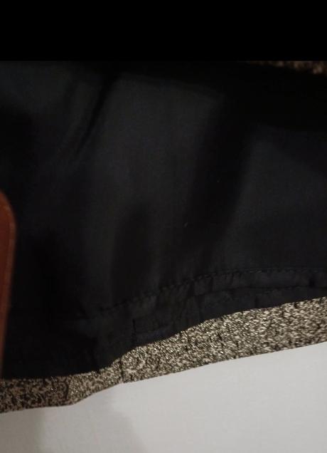 Zlata sukňa h&m, h&m,l