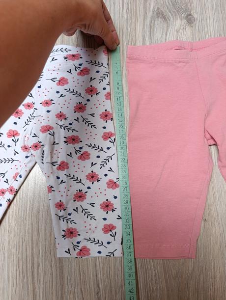 Set - 2 dievčenské krátke leginy, lupilu,98