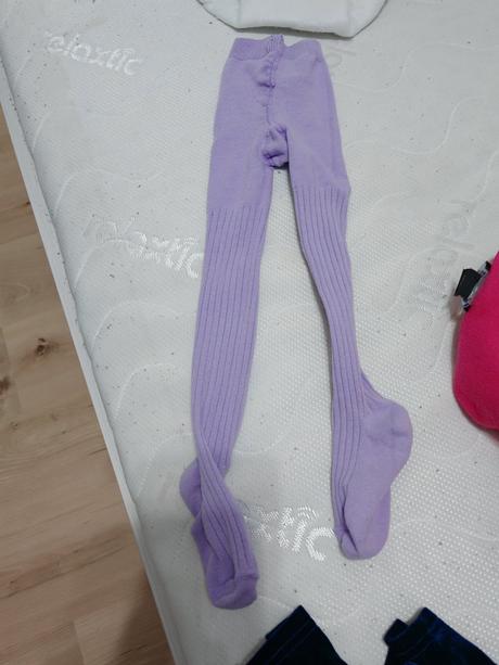 Fialové pančušky 98-104-110, 104