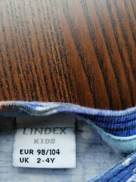 Farebné tričko, lindex,98