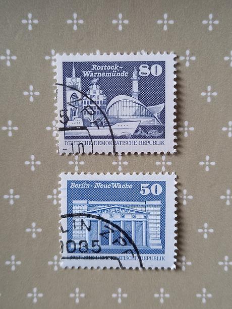 Poštové známky ddr berlin,