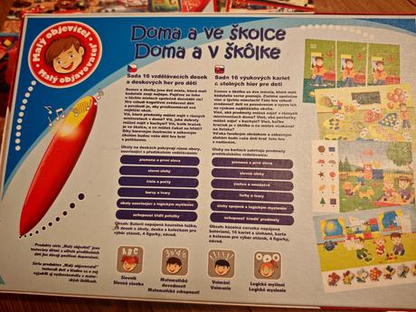 Hra - doma a v škôlke, 