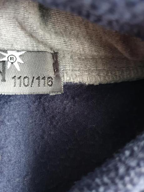 Flísová mikina č.110/116, 116