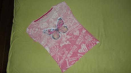 Tricko s flitrikmi desigual, desigual,164