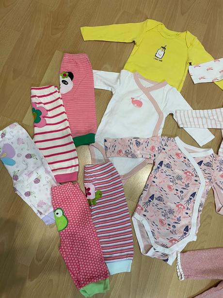 Balíček oblečenia od 1 do 6 mes., 50–62