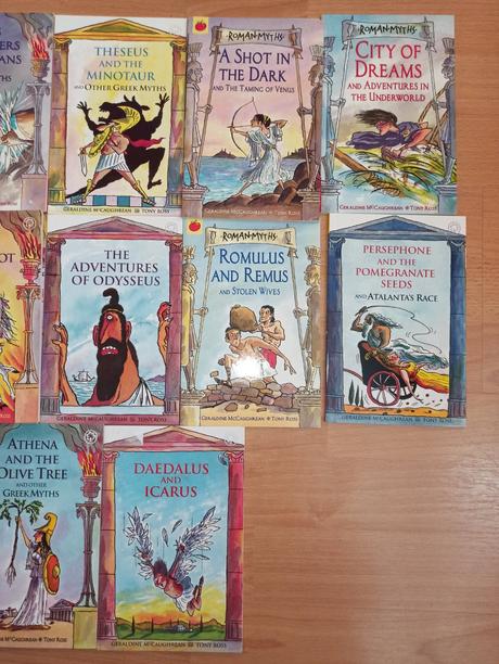 Greek / roman myths illust by tony ross,