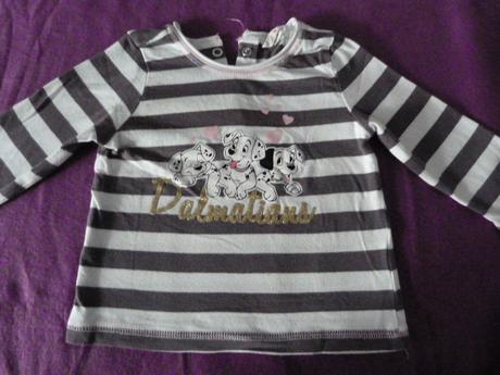 Nátelník dalmatin 3-6 mes., 74