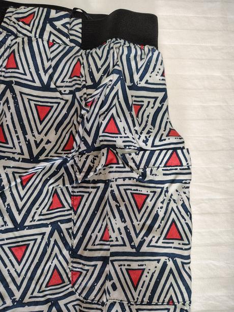 Dámska sukňa, geometrický vzor, limited, 12/m, marks & spencer,m