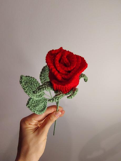 Háčkovaná ruža, 