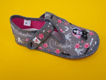 Detské barefoot papučky ef wednesday, 24 - 33