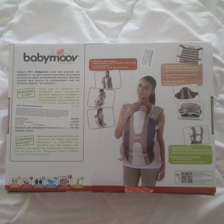 Babymoov ergonomický nosič new design brown, babymoov