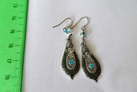 Náušnice tyrkysové, 