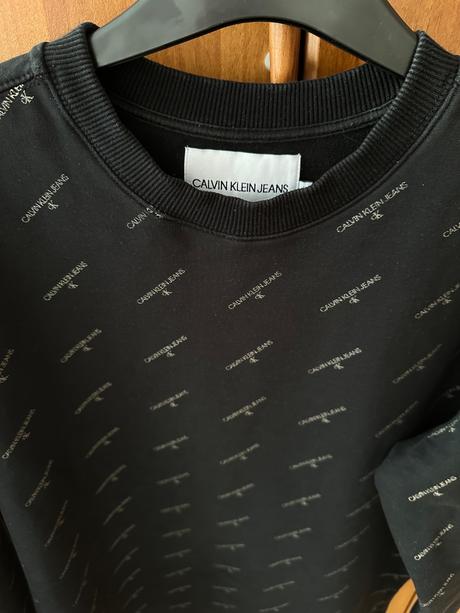 Mikinové šaty calvin klein, calvin klein,l