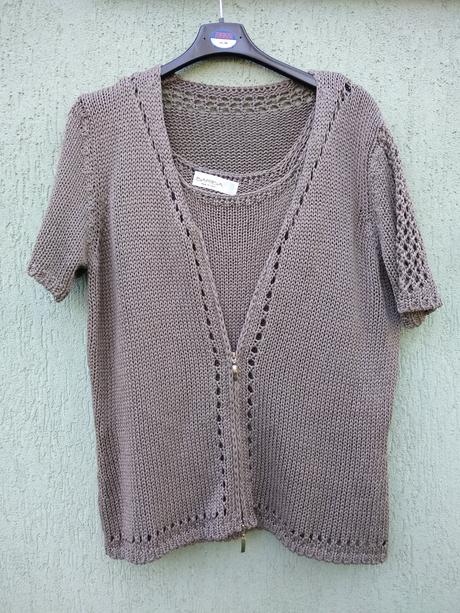 Svetrík s tielkom, xl