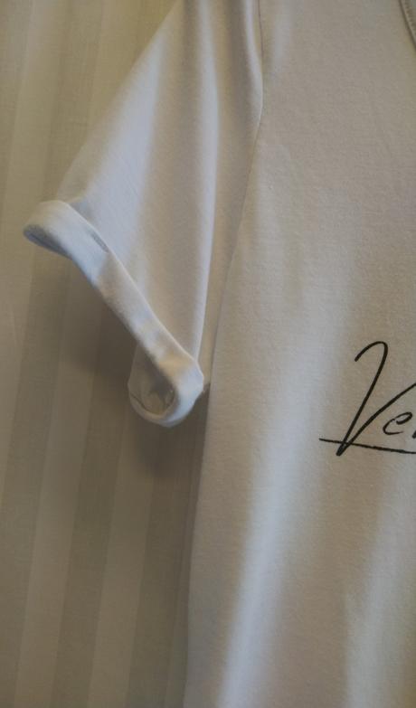 Dámsky biely top s nápisom, venice beach, s, s