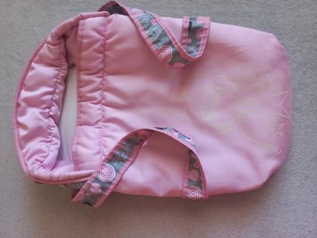 Taška nosič alebo vložka do kočiarika pre babiku., 