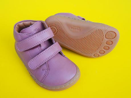 Detské kožené topánky froddo barefoot dark pink, froddo,21