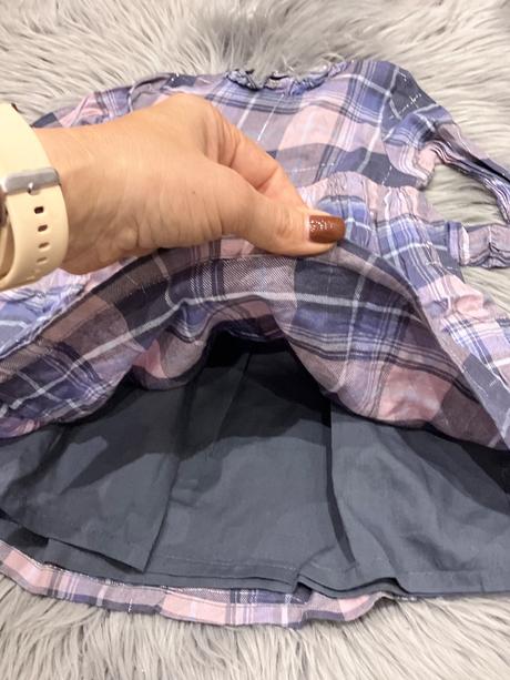 Dievčenské kockované šaty (74-80), george,74