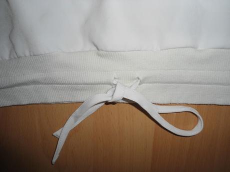 Biela priesvitna vesta, h&m,s